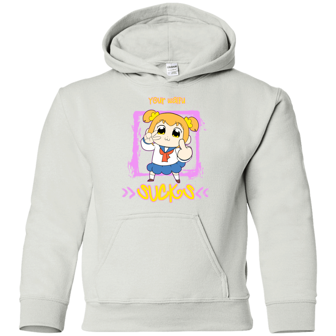 Sweatshirts White / YS Your Waifu Youth Hoodie