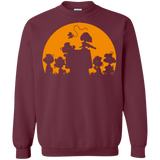 Sweatshirts Maroon / Small Youre A Zombie Chuck Crewneck Sweatshirt