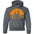 Sweatshirts Dark Heather / YS Youre A Zombie Chuck Youth Hoodie