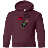 Sweatshirts Maroon / YS Youre Welcome Canada Youth Hoodie