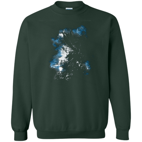 Sweatshirts Forest Green / Small Yui angel Crewneck Sweatshirt