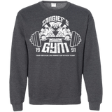 Sweatshirts Dark Heather / Small Zangief Gym Crewneck Sweatshirt