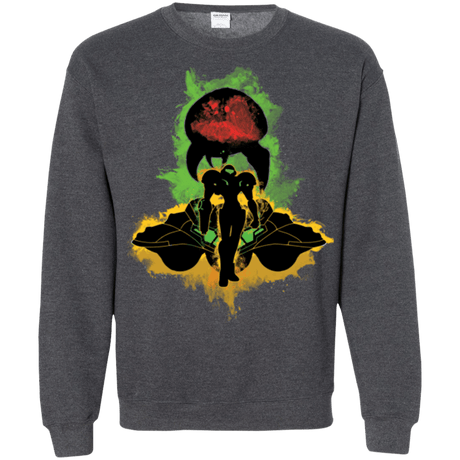 Sweatshirts Dark Heather / Small Zebes Conflict Crewneck Sweatshirt