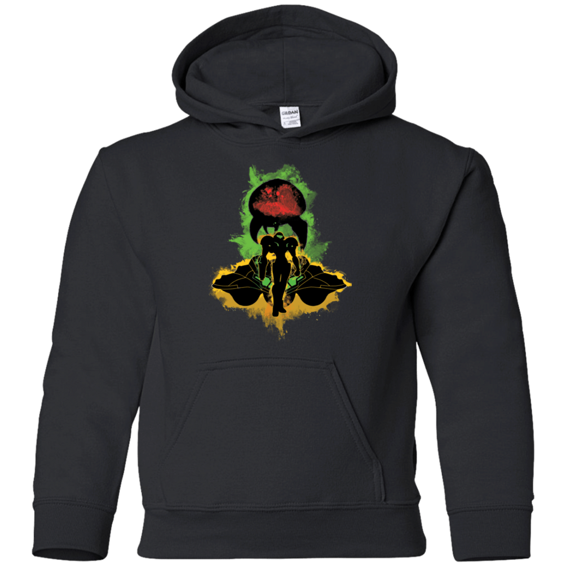 Sweatshirts Black / YS Zebes Conflict Youth Hoodie