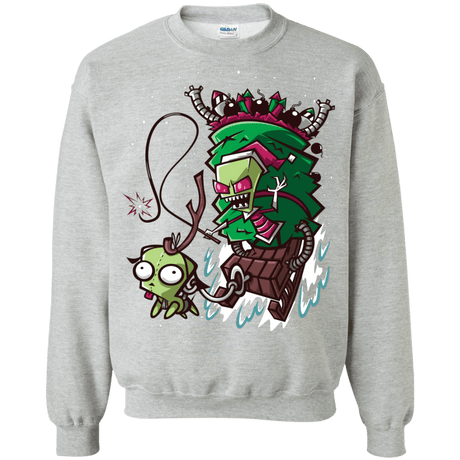 Sweatshirts Sport Grey / Small Zim Stole Christmas Crewneck Sweatshirt