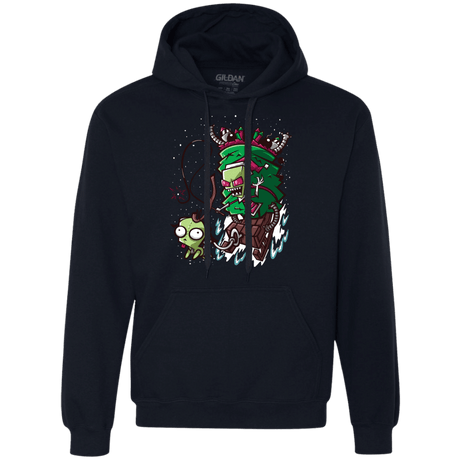 Sweatshirts Navy / Small Zim Stole Christmas Premium Fleece Hoodie