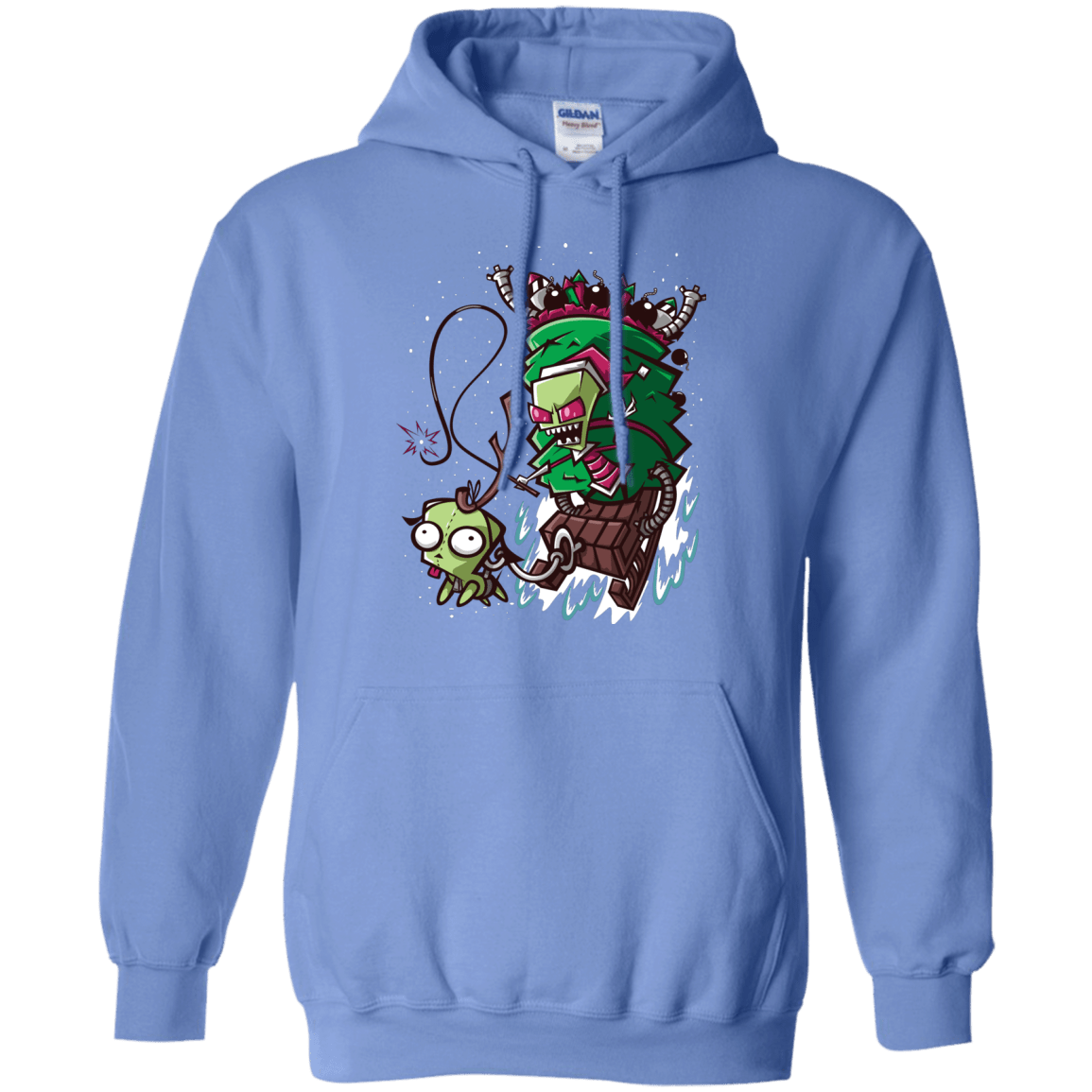 Sweatshirts Carolina Blue / Small Zim Stole Christmas Pullover Hoodie