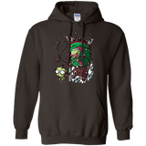 Sweatshirts Dark Chocolate / Small Zim Stole Christmas Pullover Hoodie