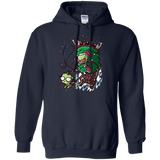 Sweatshirts Navy / Small Zim Stole Christmas Pullover Hoodie