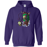 Sweatshirts Purple / Small Zim Stole Christmas Pullover Hoodie