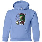 Sweatshirts Carolina Blue / YS Zim Stole Christmas Youth Hoodie