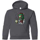 Sweatshirts Charcoal / YS Zim Stole Christmas Youth Hoodie