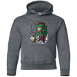 Sweatshirts Dark Heather / YS Zim Stole Christmas Youth Hoodie