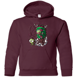 Sweatshirts Maroon / YS Zim Stole Christmas Youth Hoodie