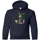 Sweatshirts Navy / YS Zim Stole Christmas Youth Hoodie