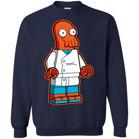 Sweatshirts Navy / Small Zoidbrick Crewneck Sweatshirt
