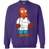 Sweatshirts Purple / Small Zoidbrick Crewneck Sweatshirt