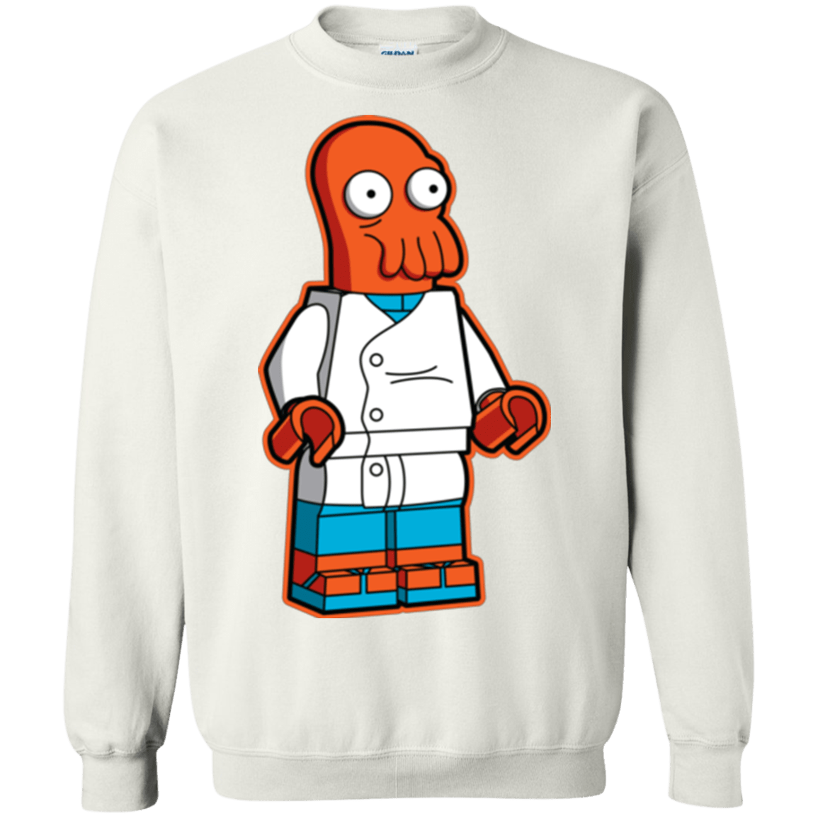 Sweatshirts White / Small Zoidbrick Crewneck Sweatshirt