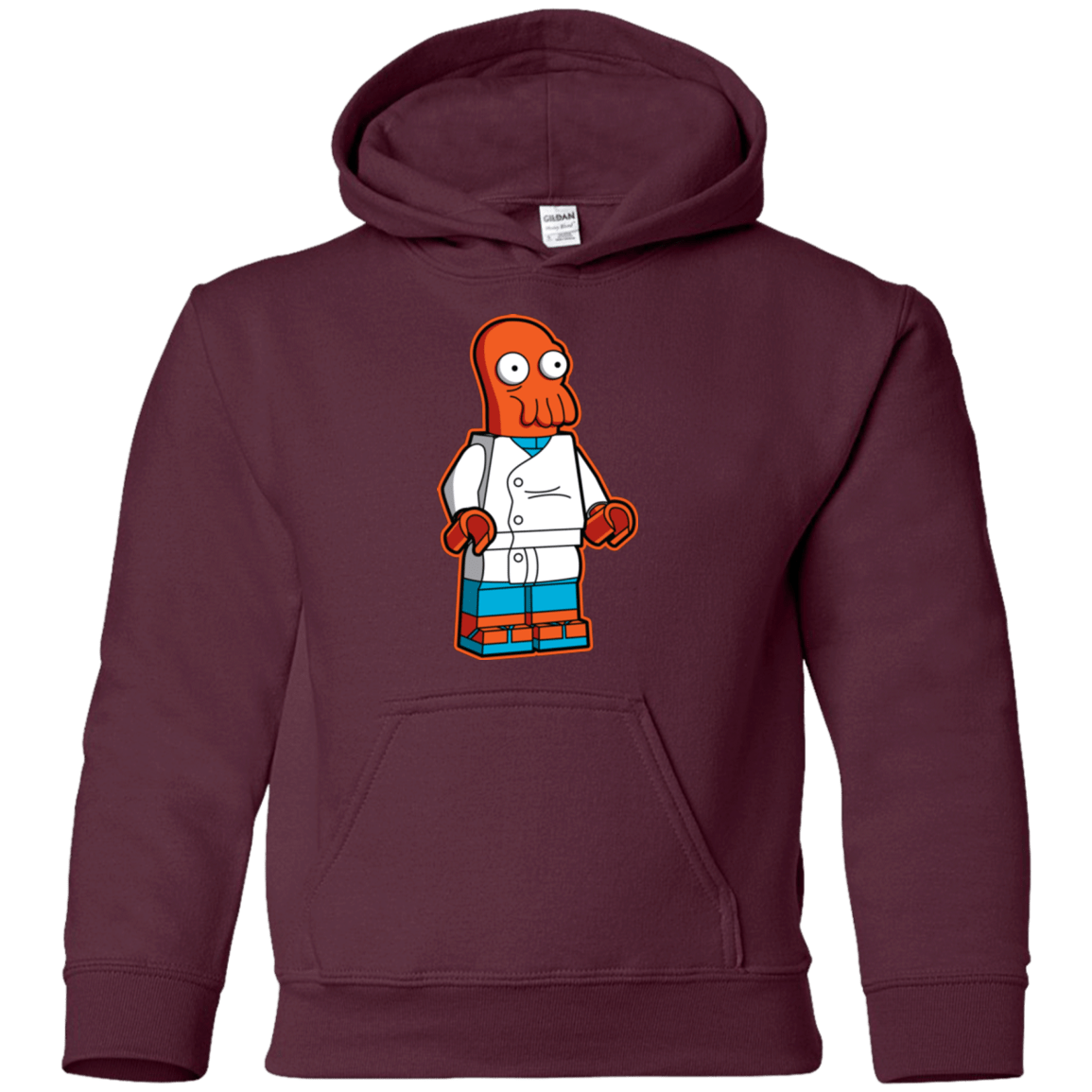 Sweatshirts Maroon / YS Zoidbrick Youth Hoodie