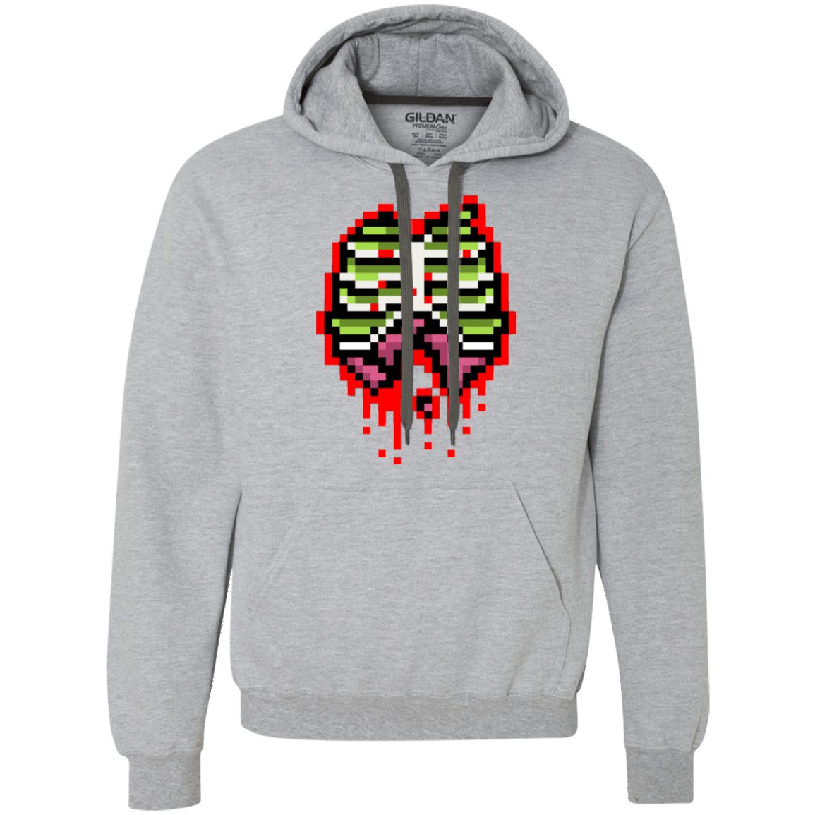 Sweatshirts Sport Grey / Small Zombie Guts Premium Fleece Hoodie