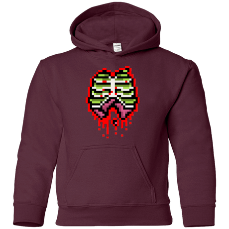 Sweatshirts Maroon / YS Zombie Guts Youth Hoodie