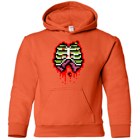Sweatshirts Orange / YS Zombie Guts Youth Hoodie