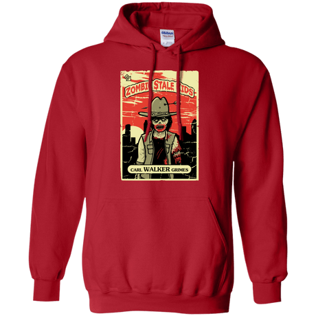 Sweatshirts Red / Small Zombie Stale Kids Pullover Hoodie