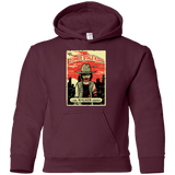 Sweatshirts Maroon / YS Zombie Stale Kids Youth Hoodie