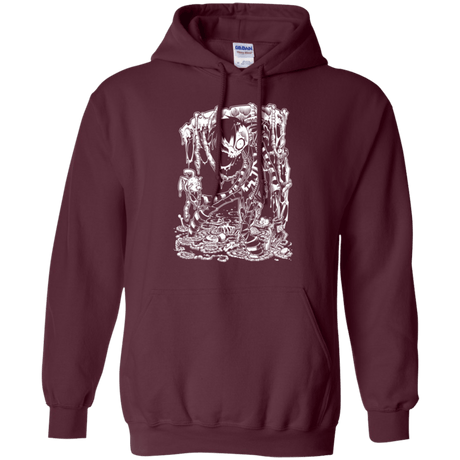Sweatshirts Maroon / Small Zombnny Pullover Hoodie