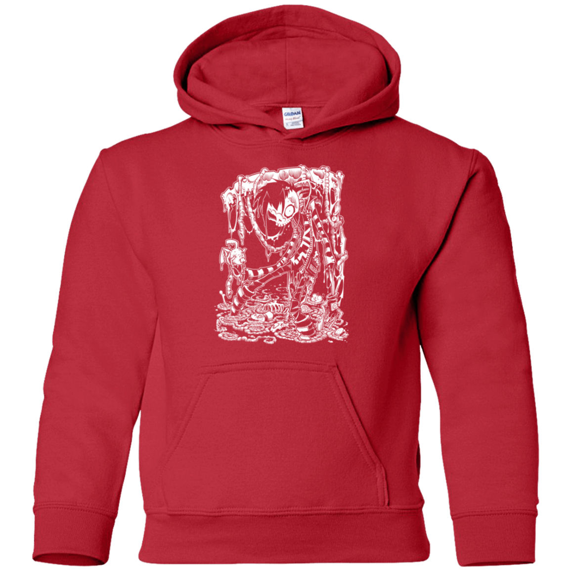 Sweatshirts Red / YS Zombnny Youth Hoodie