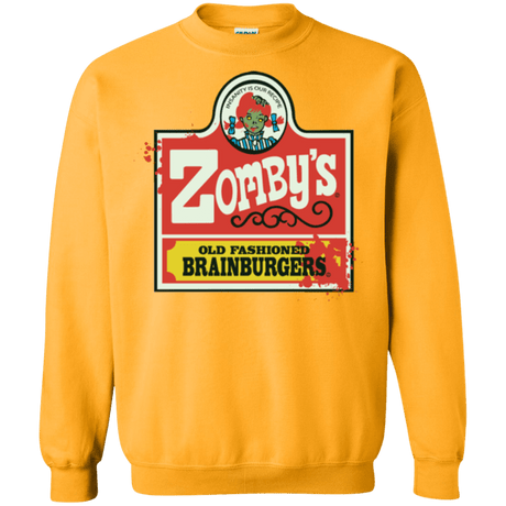 Sweatshirts Gold / Small zombys Crewneck Sweatshirt
