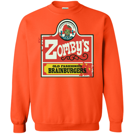 Sweatshirts Orange / Small zombys Crewneck Sweatshirt