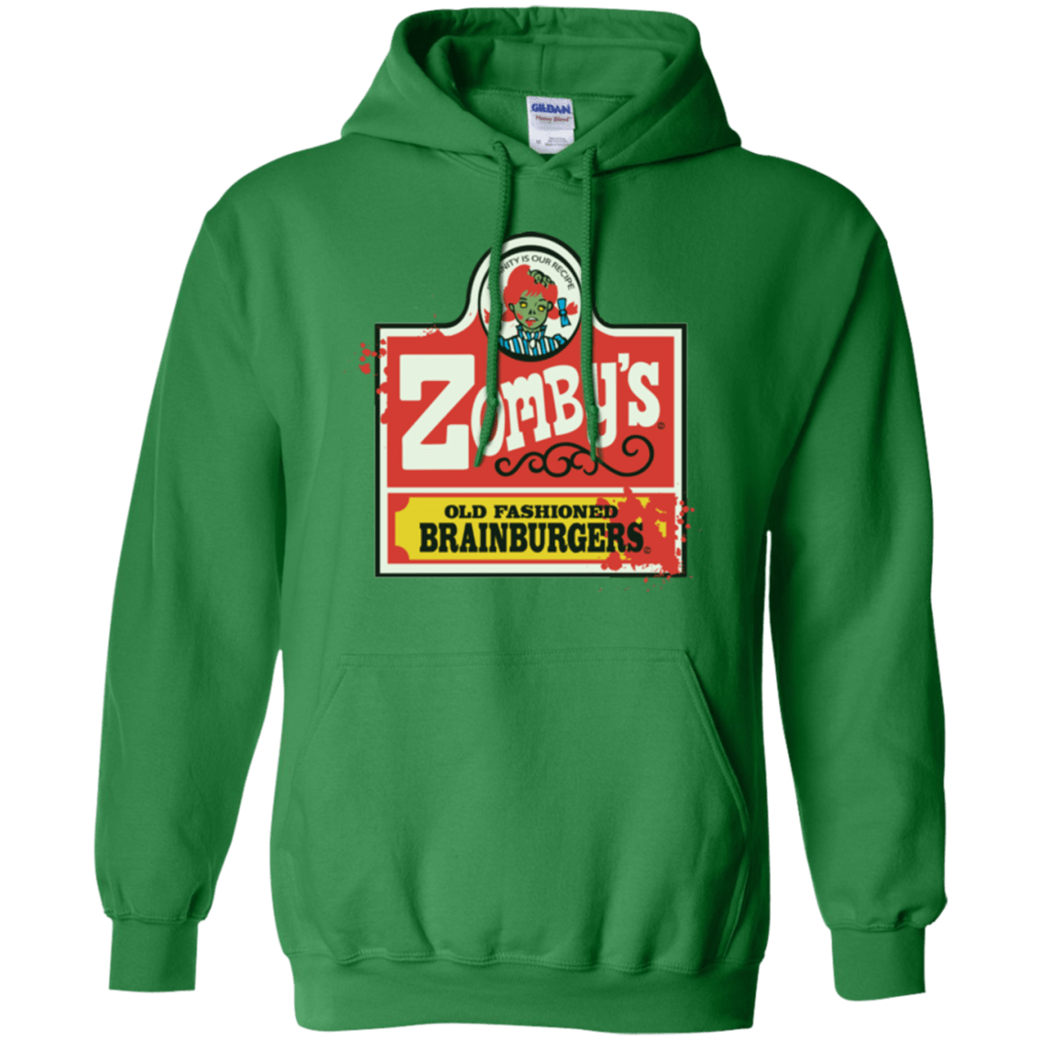 Sweatshirts Irish Green / Small zombys Pullover Hoodie