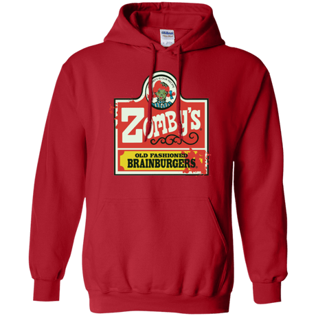 Sweatshirts Red / Small zombys Pullover Hoodie