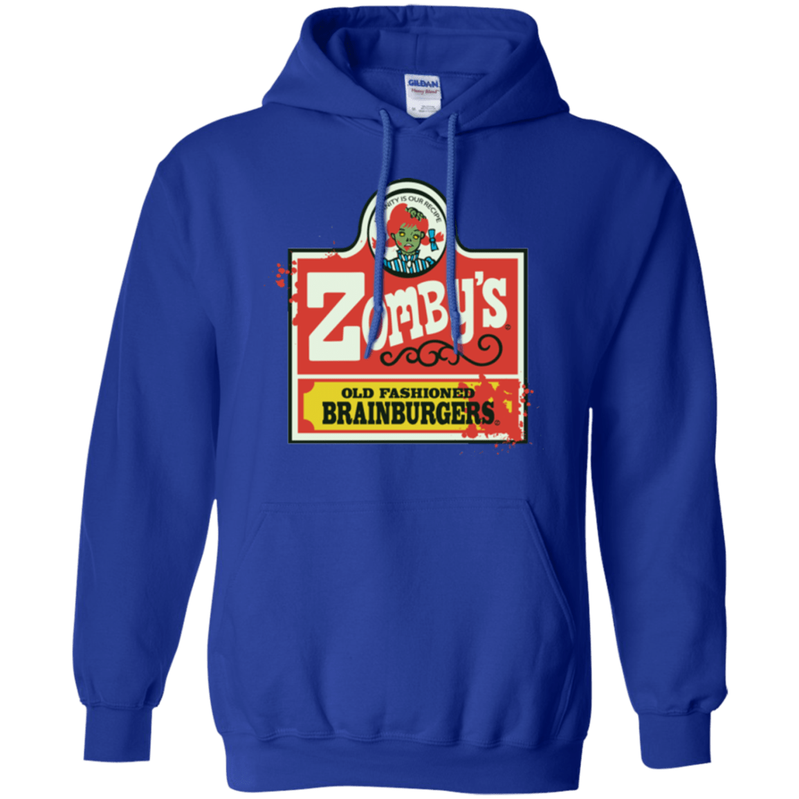 Sweatshirts Royal / Small zombys Pullover Hoodie