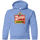 Sweatshirts Carolina Blue / YS zombys Youth Hoodie