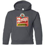 Sweatshirts Charcoal / YS zombys Youth Hoodie