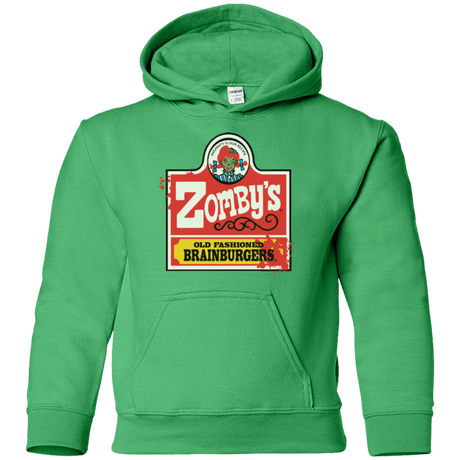 Sweatshirts Irish Green / YS zombys Youth Hoodie
