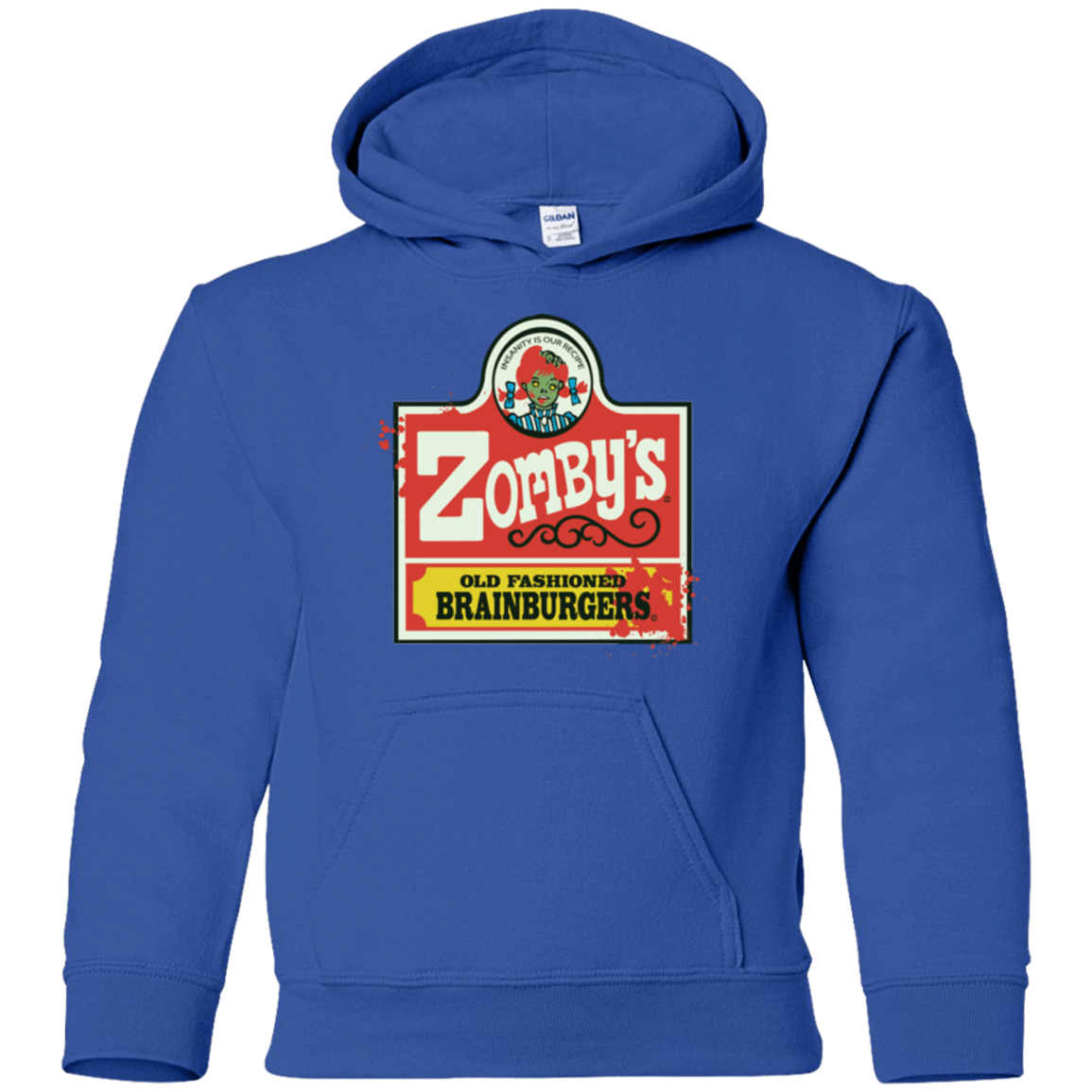 Sweatshirts Royal / YS zombys Youth Hoodie