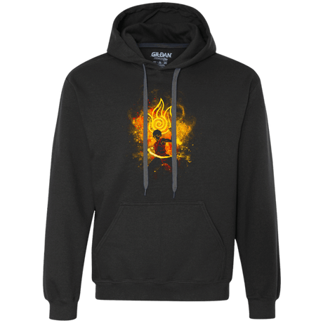 Sweatshirts Black / Small Zuko Art Premium Fleece Hoodie