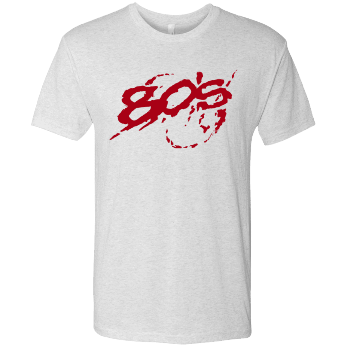 T-Shirts Heather White / Small 80s 300 Men's Triblend T-Shirt