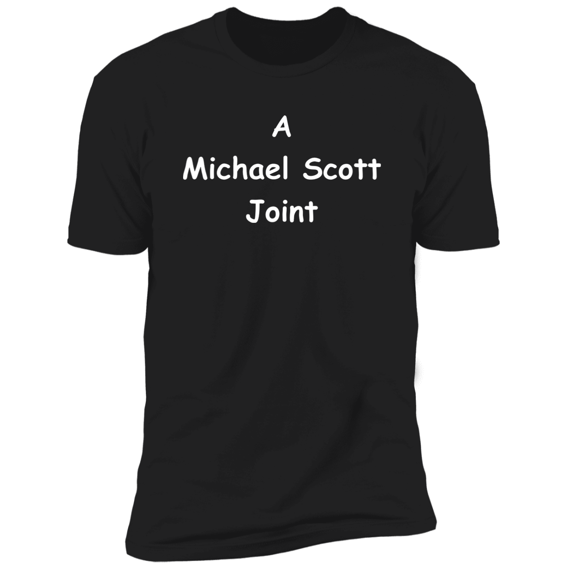 T-Shirts Black / S A Michael Scott Joint Men's Premium T-Shirt