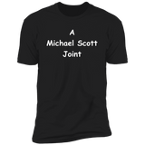 T-Shirts Black / S A Michael Scott Joint Men's Premium T-Shirt