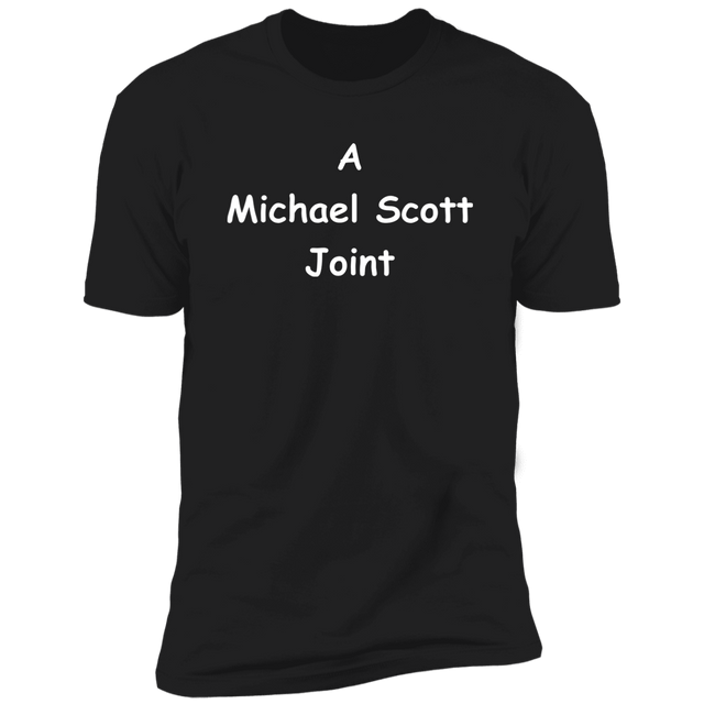 T-Shirts Black / S A Michael Scott Joint Men's Premium T-Shirt