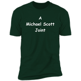 T-Shirts Forest Green / S A Michael Scott Joint Men's Premium T-Shirt