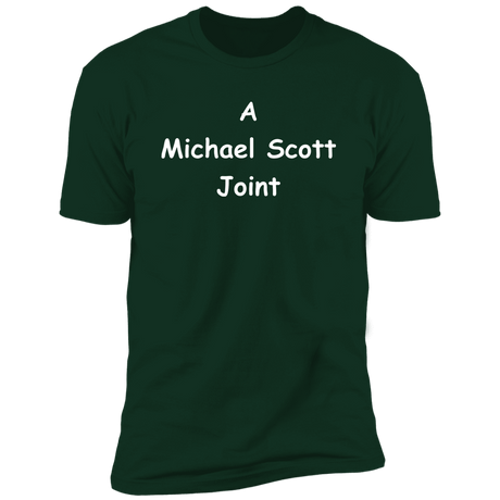 T-Shirts Forest Green / S A Michael Scott Joint Men's Premium T-Shirt