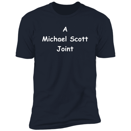 T-Shirts Midnight Navy / S A Michael Scott Joint Men's Premium T-Shirt