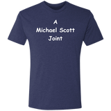 T-Shirts Vintage Navy / S A Michael Scott Joint Men's Triblend T-Shirt