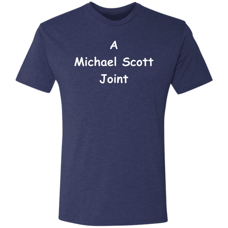 T-Shirts Vintage Navy / S A Michael Scott Joint Men's Triblend T-Shirt