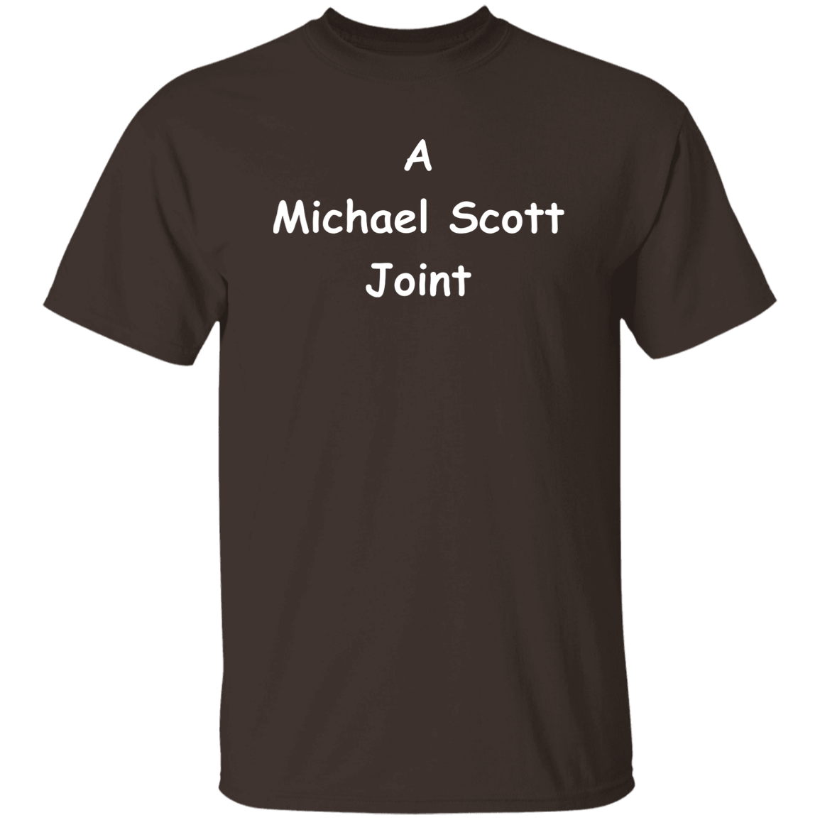 T-Shirts Dark Chocolate / S A Michael Scott Joint T-Shirt